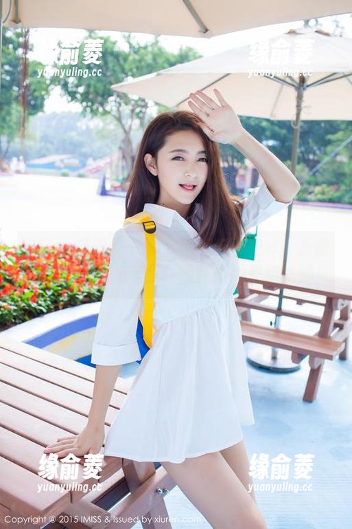 IMiss爱蜜社 - 吊带也能玩出花样！乐薇Vivi这组私房美图，我怀疑她是魔法师！