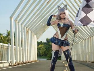 KANEKO_咔喵的白丝写真合集——真心觉得，这一波摄影师真是会挑灯夜拍的魔法师！