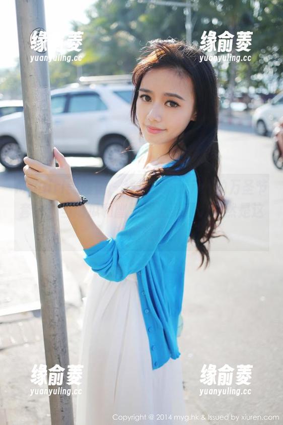 MyGirl美媛馆 - 绮里嘉Carina的万圣节套图：当南瓜和幽灵遇上美丽，竟然是这种感觉！