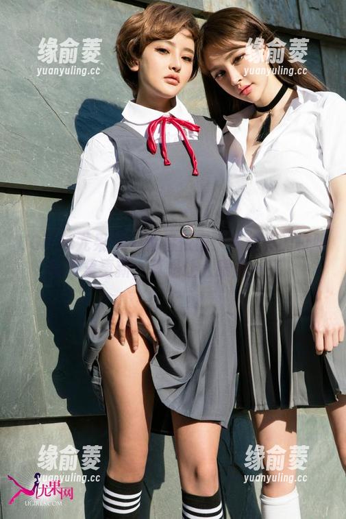 UGirls尤果网 - 青春依旧：陈怡曼的校服写真集更新，真是让人眼前一亮。